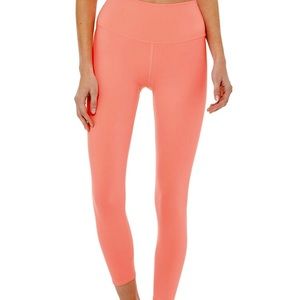 NEW Alo Yoga Limited Edition Small Peach Leggings